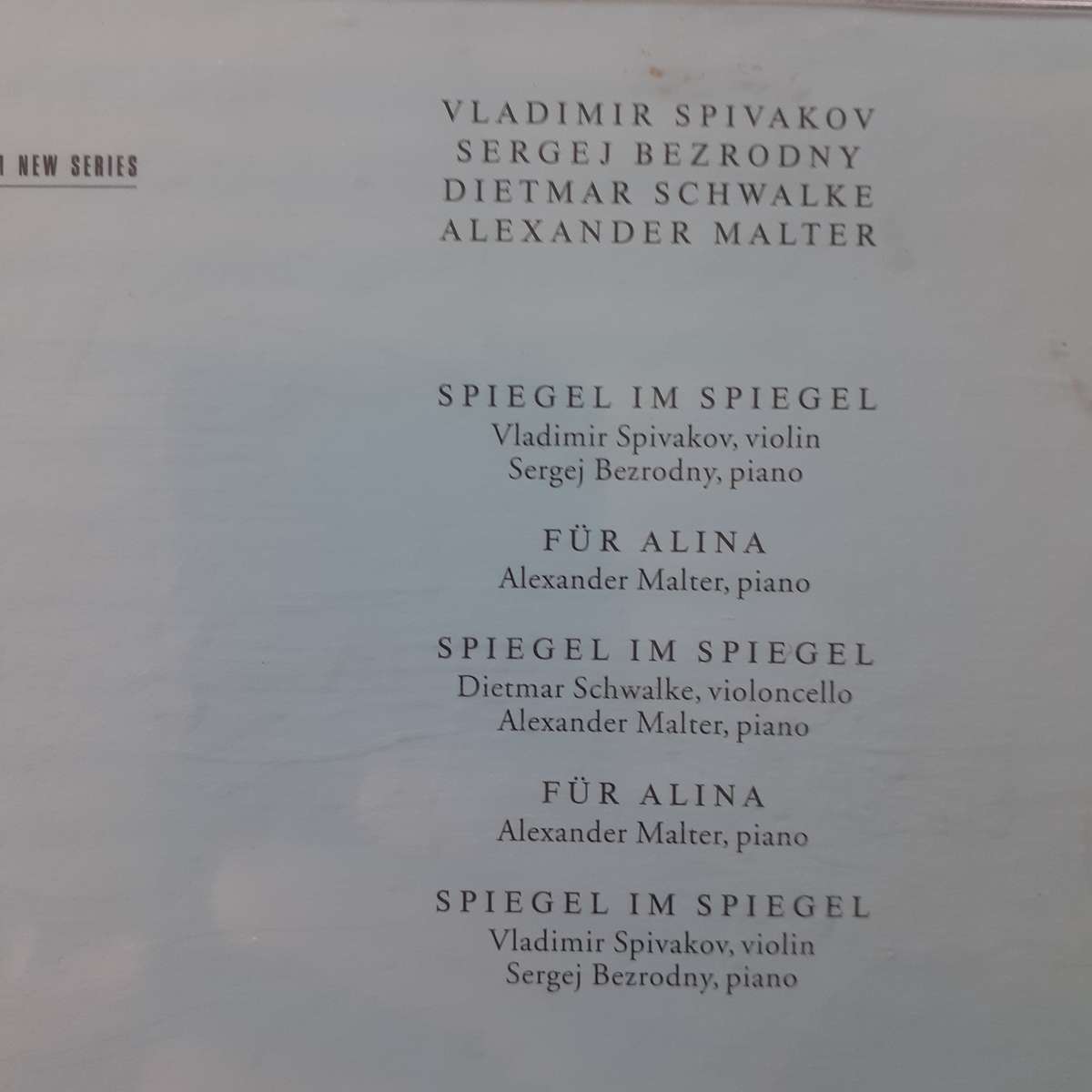 Arvo Pärt - Alina [Import CD] [ECM Contemporary] (1999)