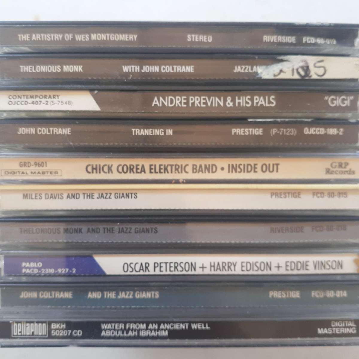 10 CD Jazz Bundle (Assorted)   NO COVERS (read the description).