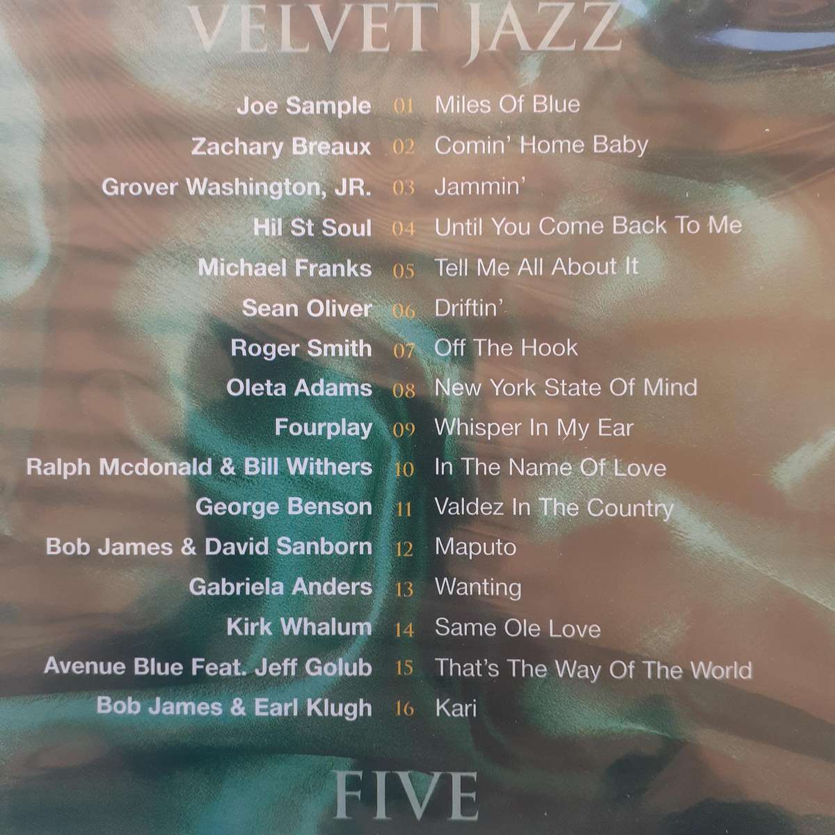 Velvet Jazz FIVE - Various Artists (CD)   *NEW, sealed