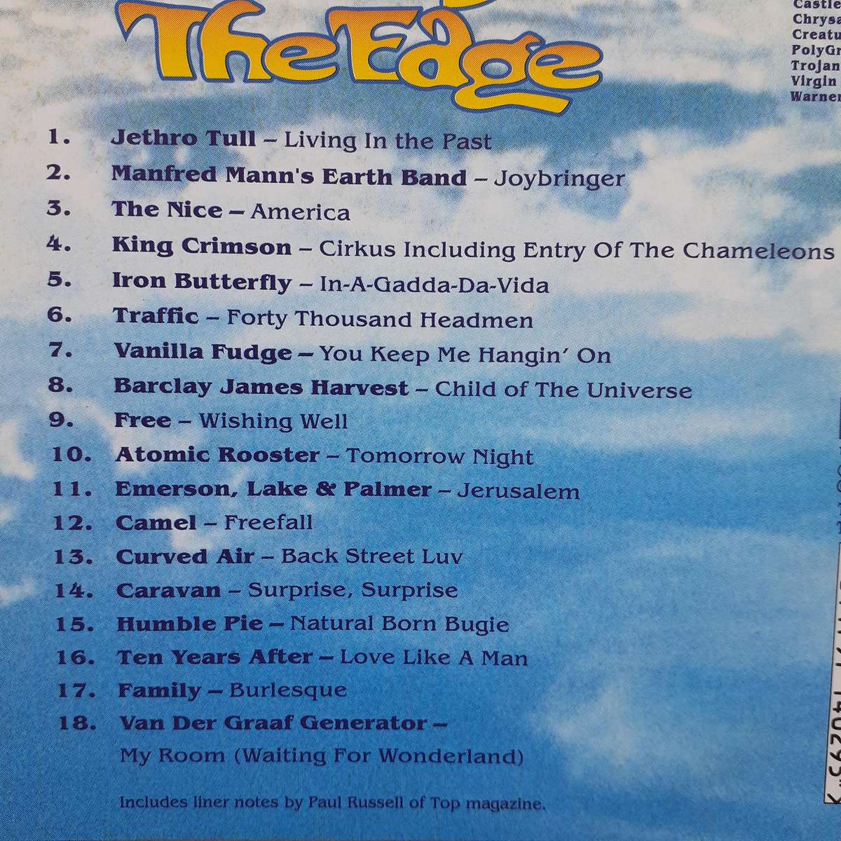 Journey To The Edge Progressive Rock Classics - Various Artists (1994)