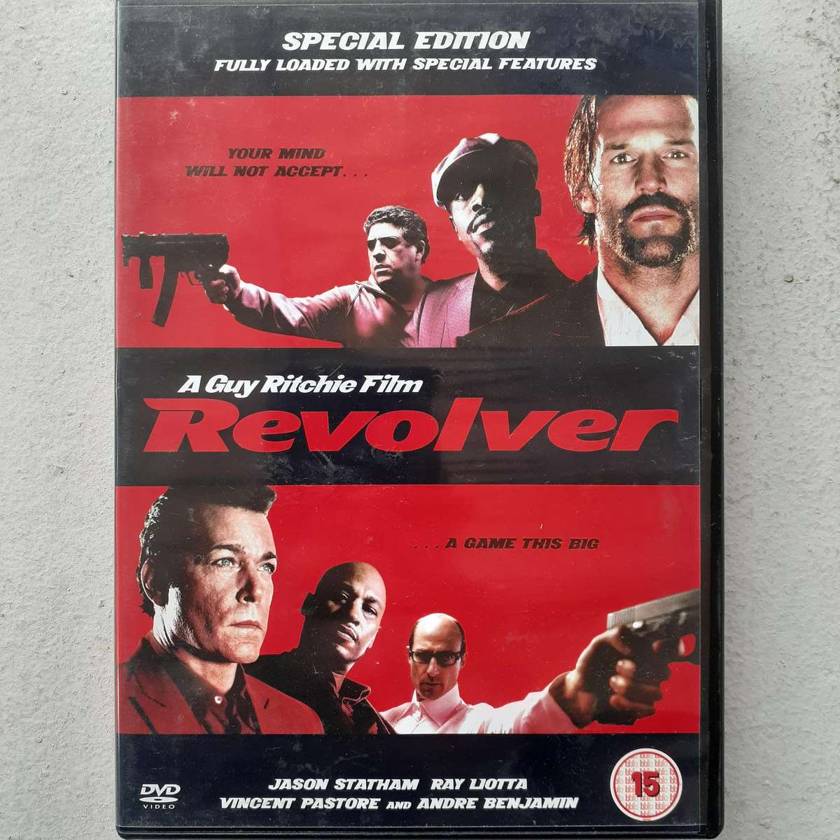 Revolver (A Guy Ritchie Film) - Statham / Liotta [DVD Movie UK release]