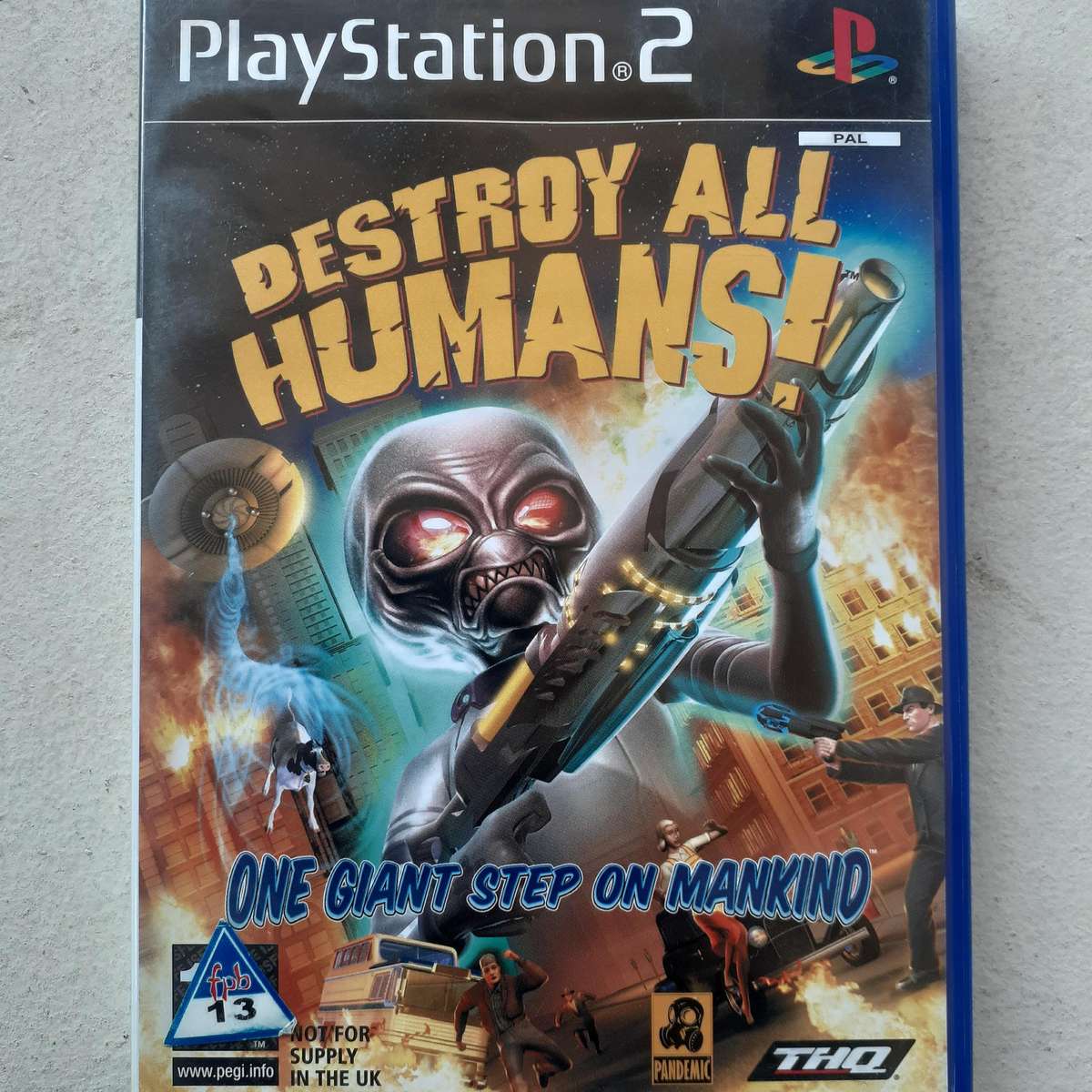Destroy All Humans! (PS2 Game) (PAL)