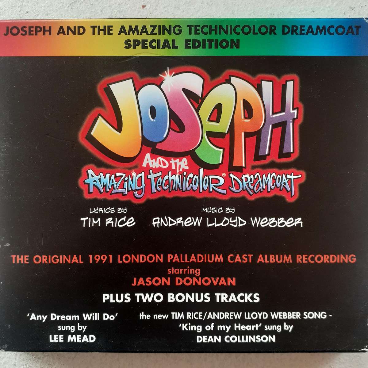 Joseph And The Amazing Technicolor Dreamcoat - London Palladium Cast Recording (Special Ed. CD)