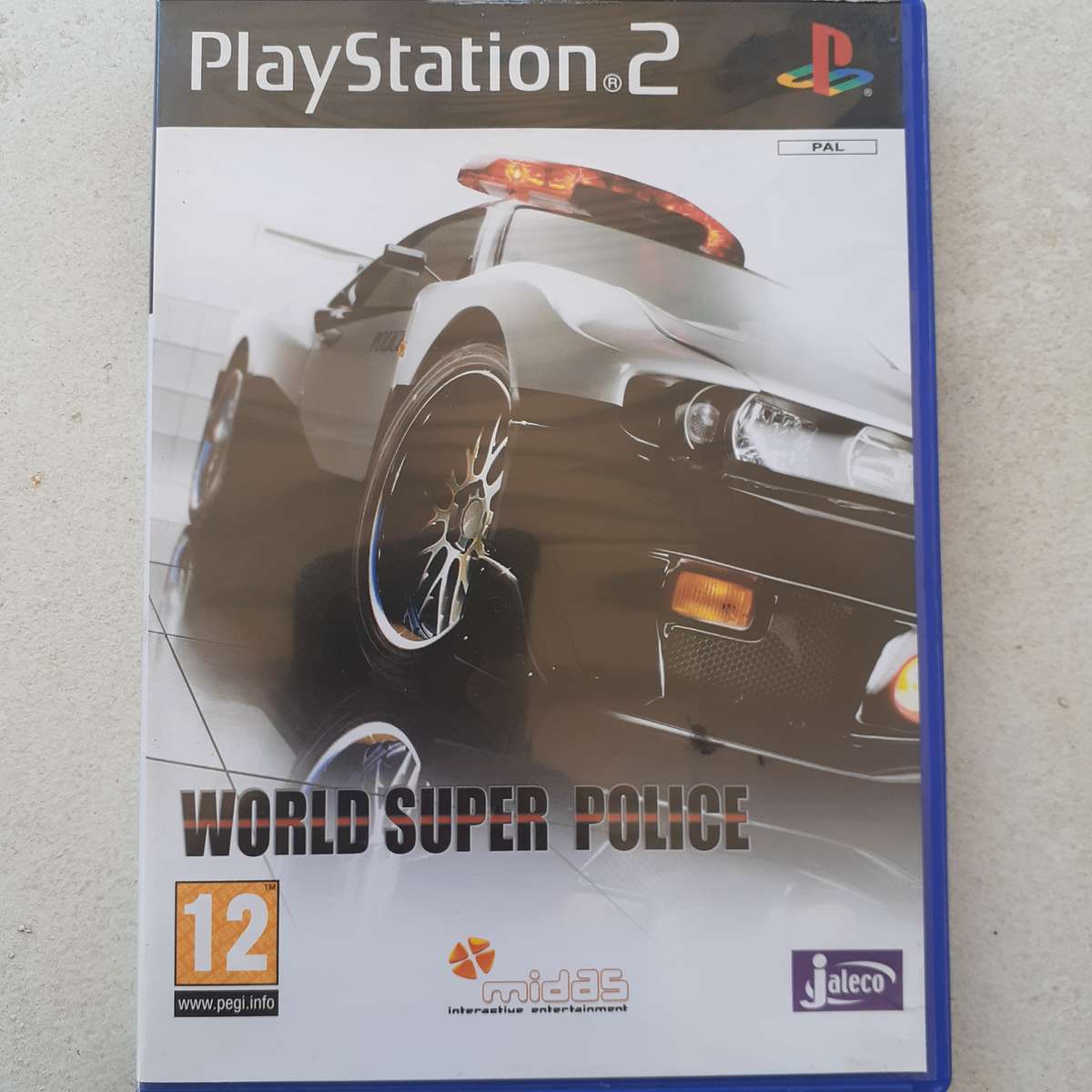 World Super Police (PS2 Game) (PAL)