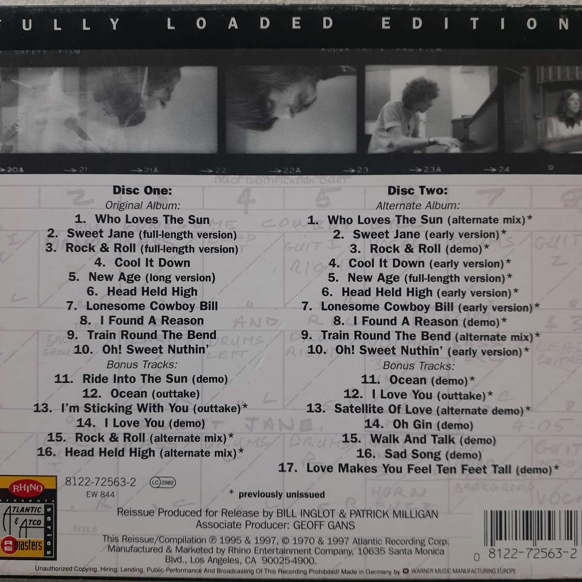 The Velvet Underground - Loaded (Fully Loaded Edition) [2CD Import] (1970/Remastered 1997)