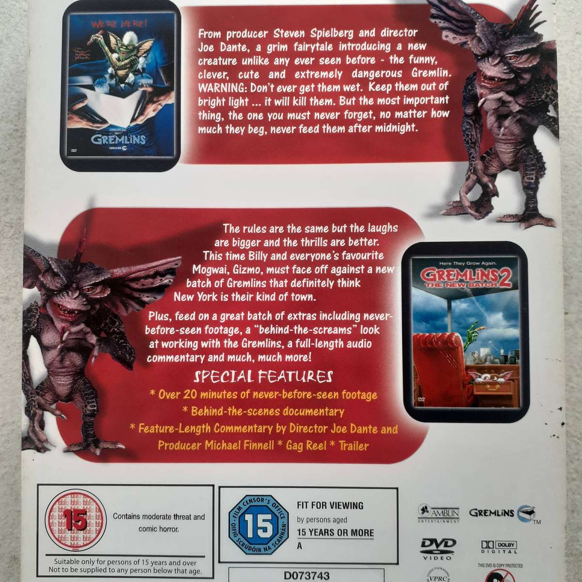 The Gremlins Collection [2 DVD Box]