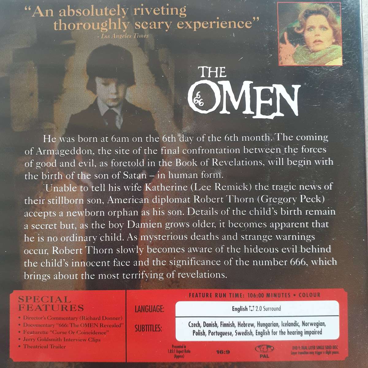 The Omen Trilogy [3 DVD Box]