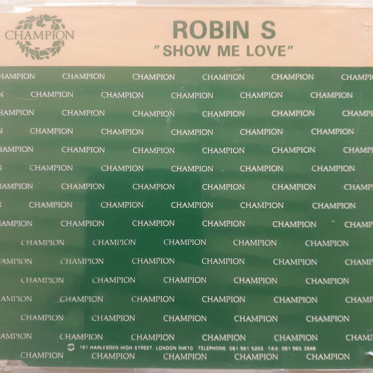 Robin S - Show Me Love [Import CD Single] (1993)