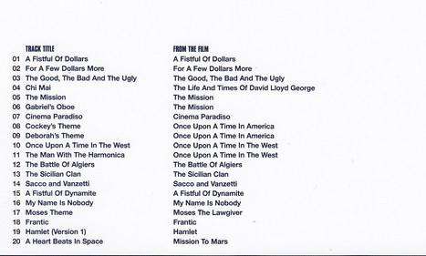 Ennio Morricone - The Very Best Of (2000)   [M]