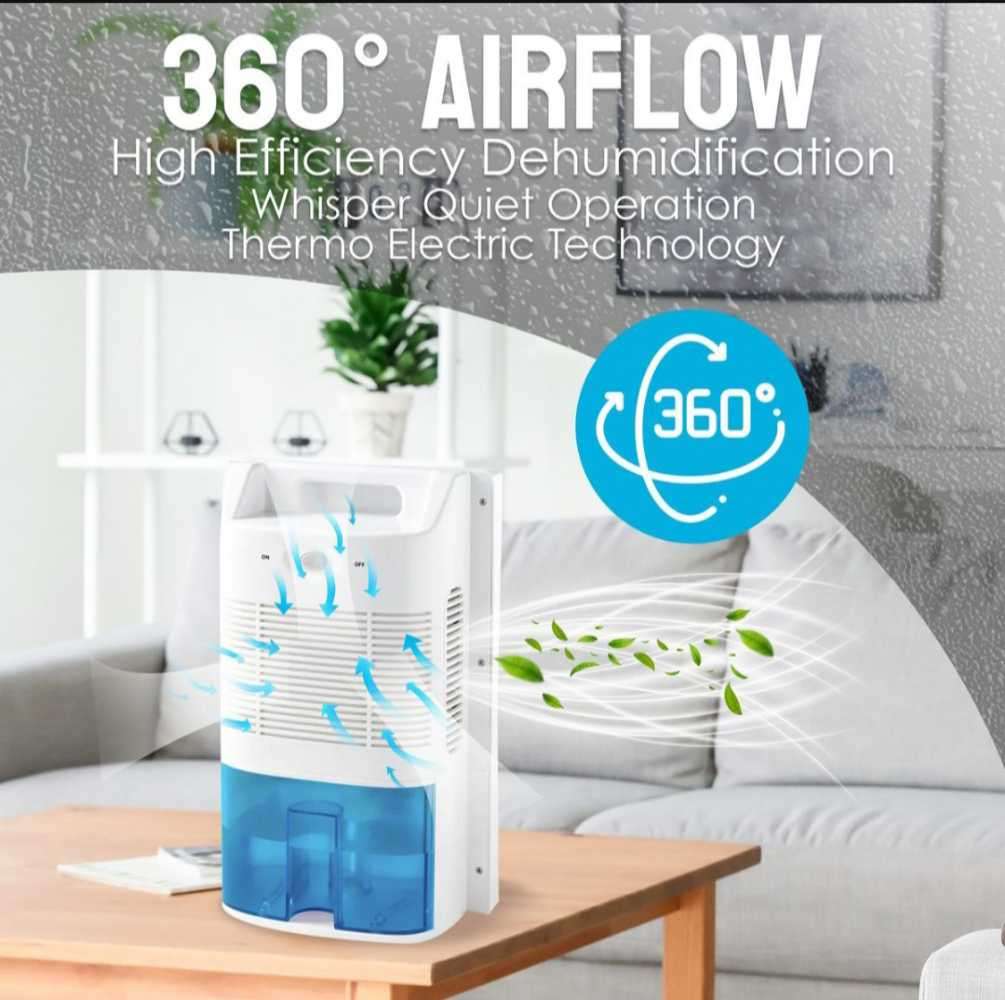 GMC - Dehumidifier 2L - Compact, Thermoelectric, Quiet, and Energy-Efficient