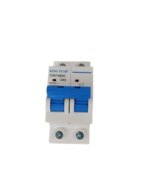High-Performance DC Double Pole Power Switch Breaker - Reliable Safety for Solar & Industrial Sys...