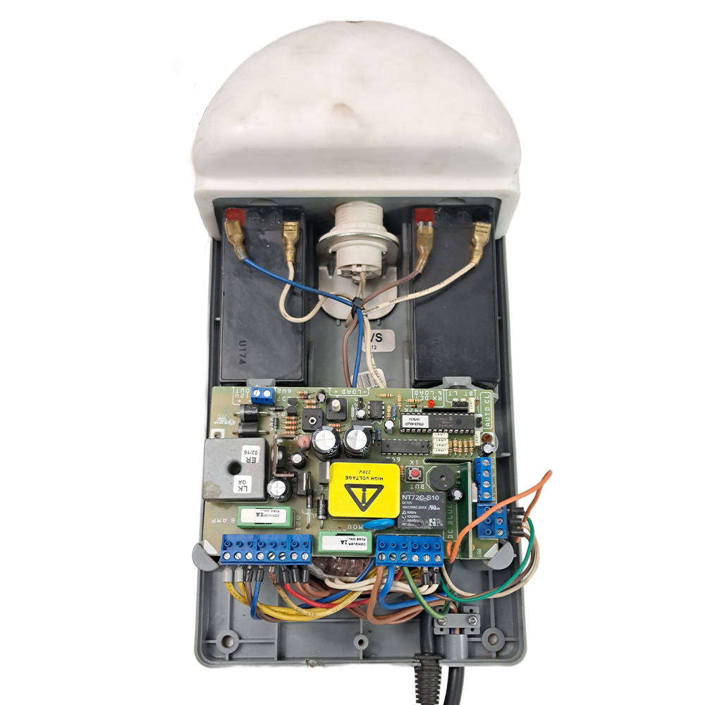 ET Blue Roll-Up Garage Door Motor  Refurbished + 2 Remotes