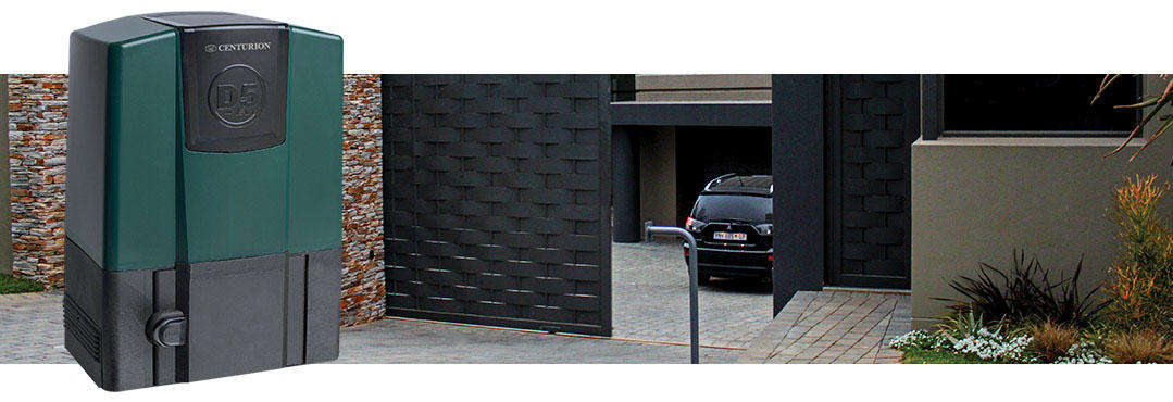 Gate Motor Refurbished Centurion D5 Evo with 2 Button Remotes and 12V Battery