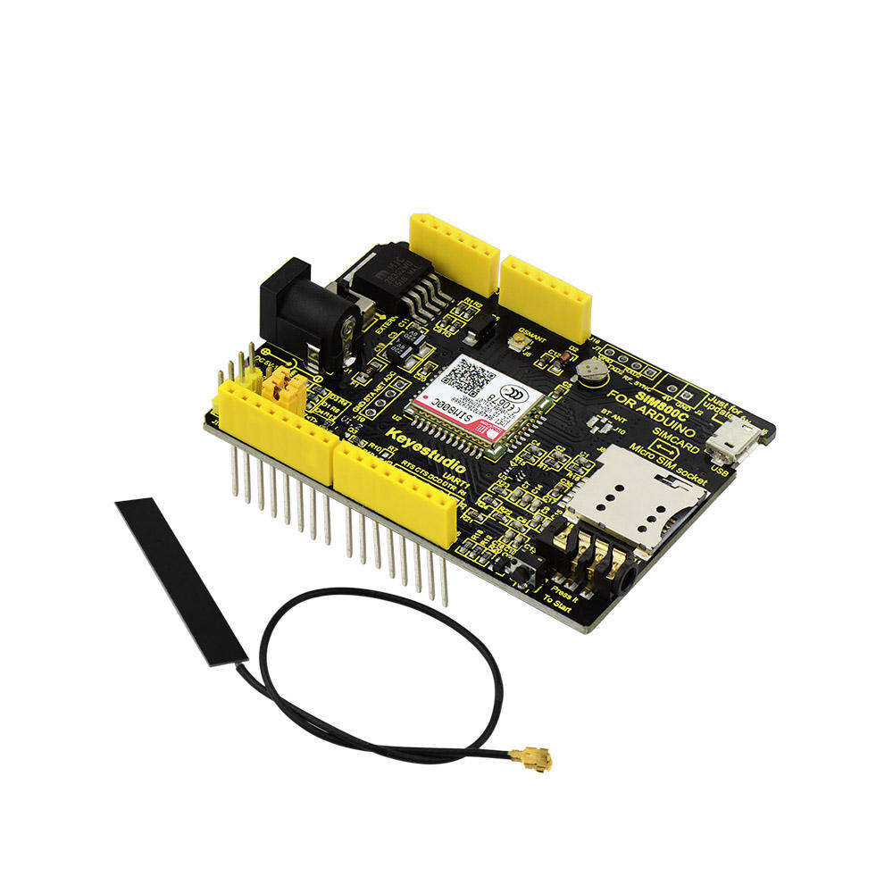 Keyestudio SIM800C Shield for Arduino UNO R3 and Mega 2560 GPRS GSM