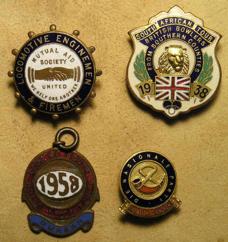 Collection of Assorted South African Badges