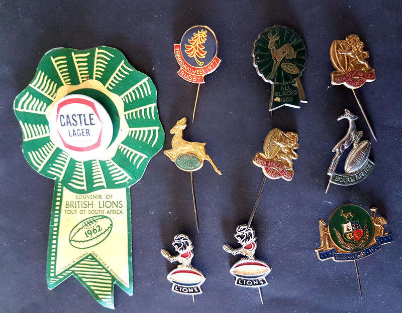 Collection of Rugby badges