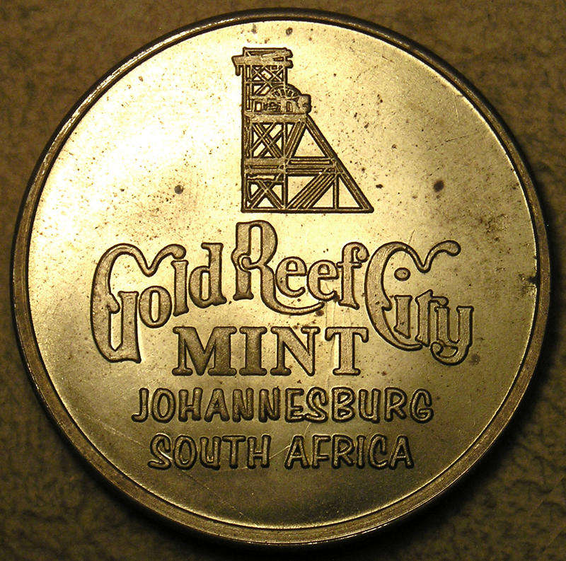Millenium 2000: Advertising Medal from Gold Reef City Mint