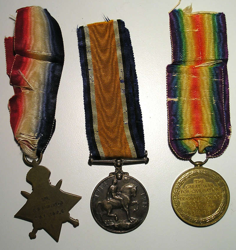 WWI 1914-15 Star Trio to South African