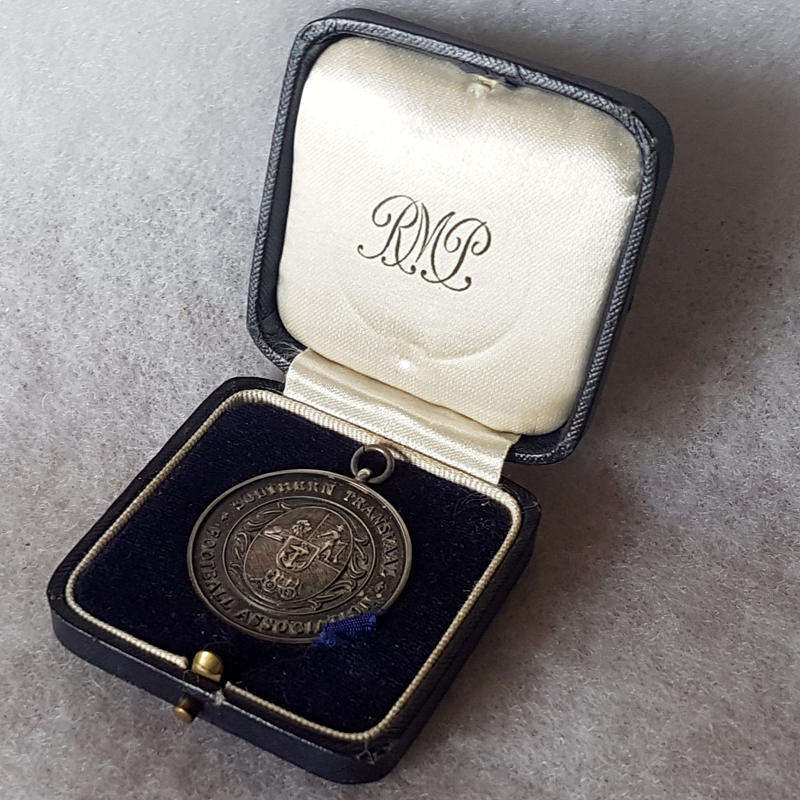 1938 Southern Transvaal Football Association Silver Award to Hellenic FC in Case