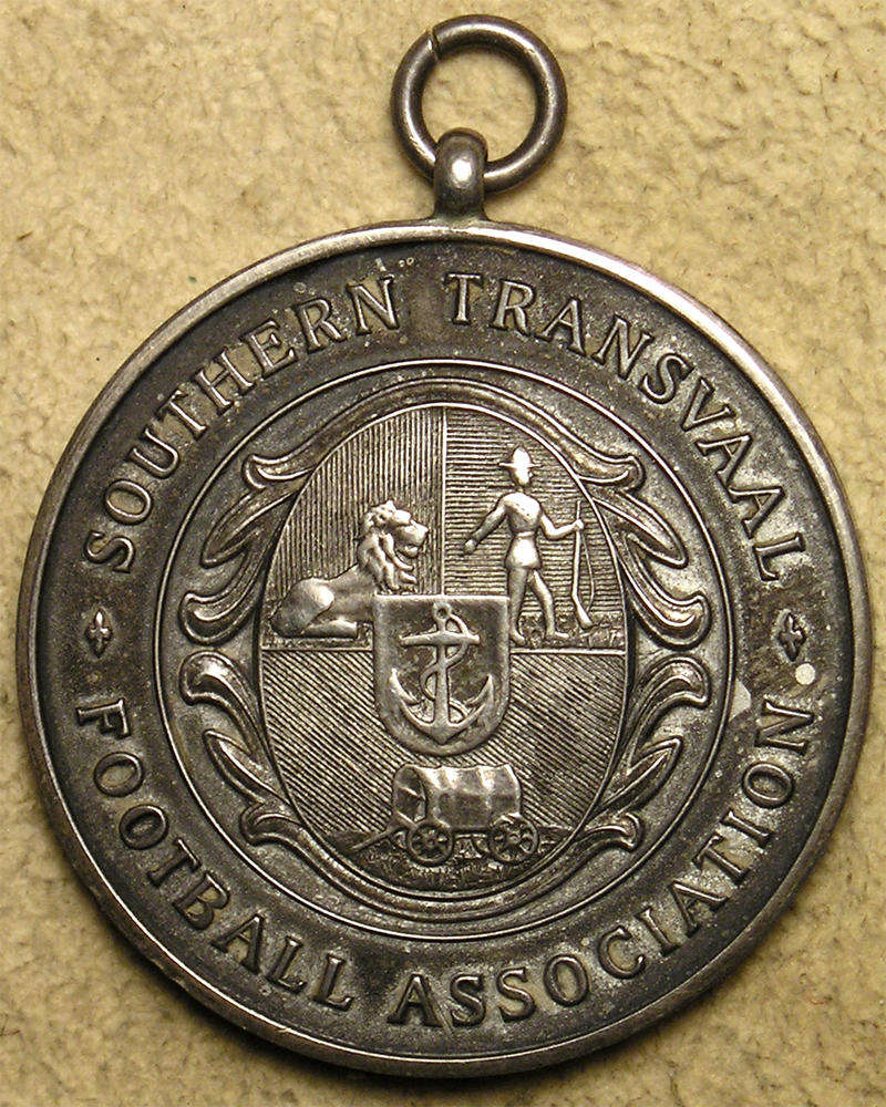 1938 Southern Transvaal Football Association Silver Award to Hellenic FC in Case