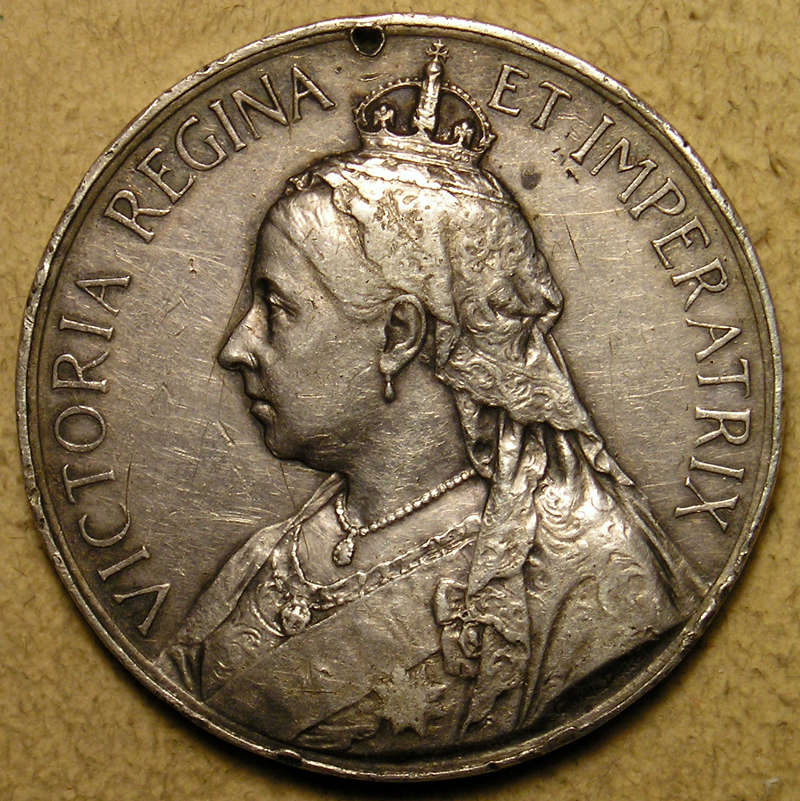 Boer War: Queen's South Africa Medal to Lieutenant. No suspension. Edge damage.