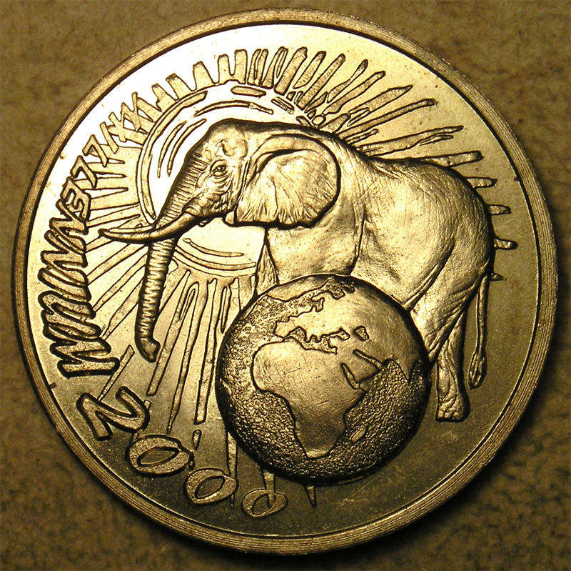 Millenium 2000: Advertising Medal from Gold Reef City Mint