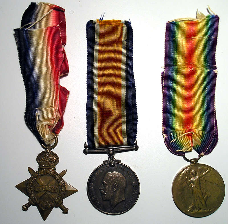 WWI 1914-15 Star Trio to South African