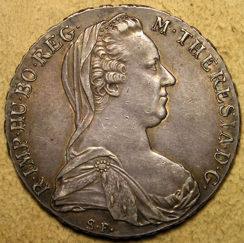 Austria: 1780.X Maria Theresa Silver Thaler