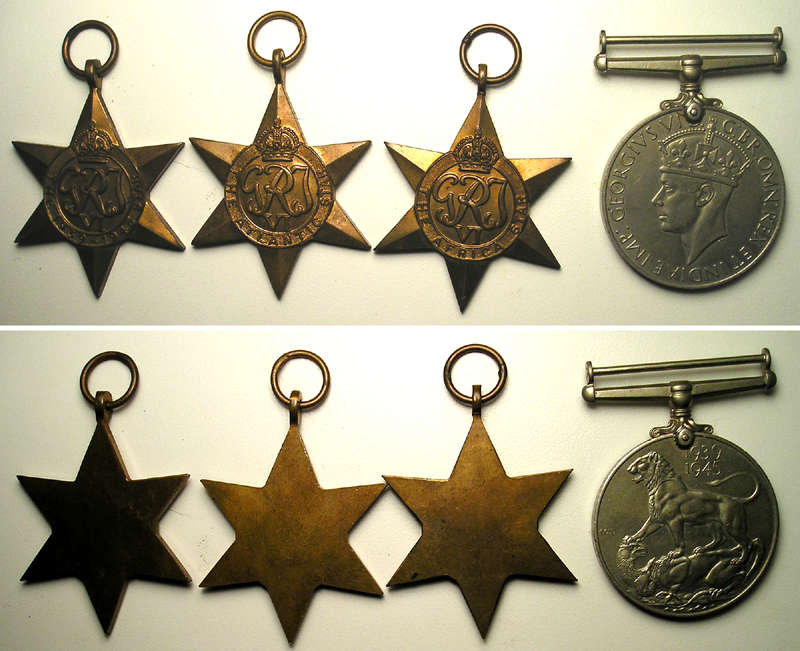 WW2 Group of Four Medals