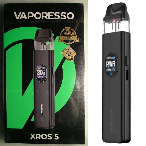 Vaporesso XROS 5 Kit  Cosmic Black * NEW *