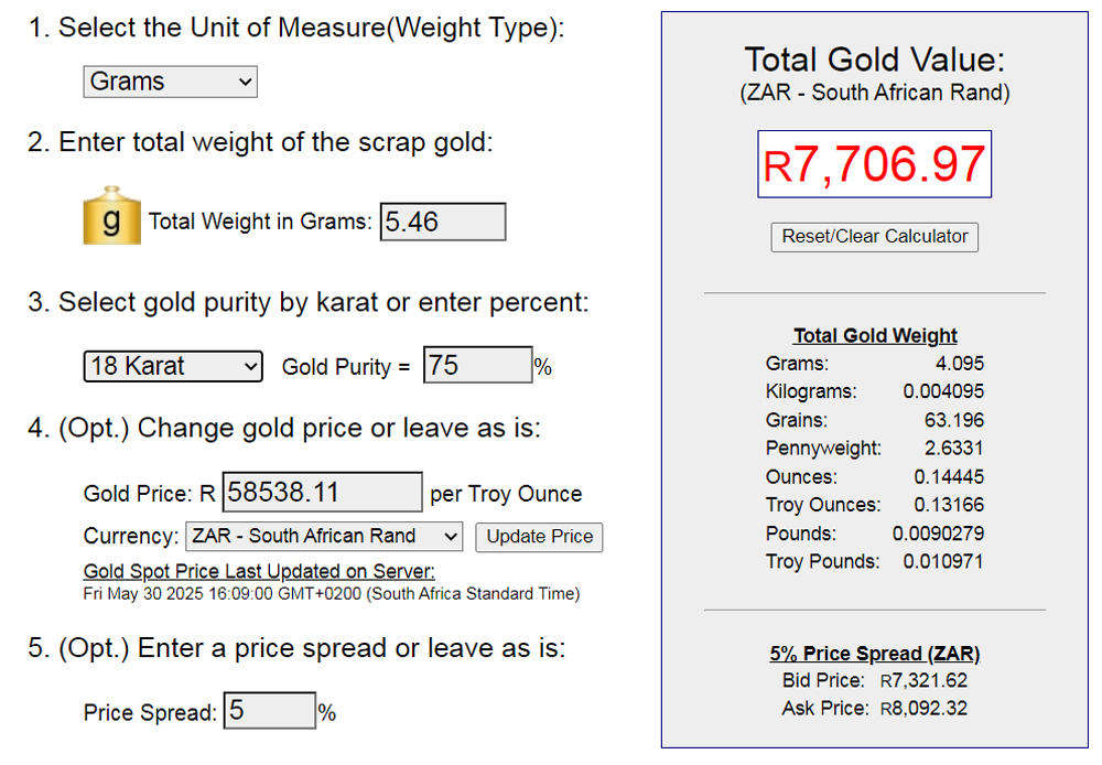 Two (x2) Antique Gold Lobster-Claw Necklace Clasps * 18ct 5.46 gm *