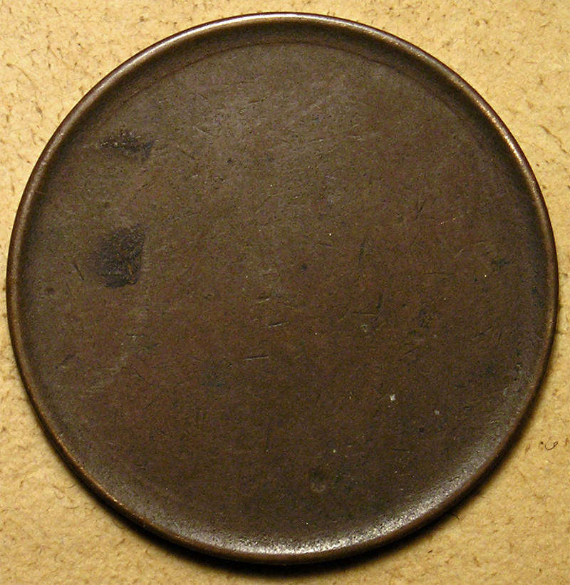 ZAR: 1900(ND) Kaalpenny (Blank Penny) With Rim * SANGS GENUINE *