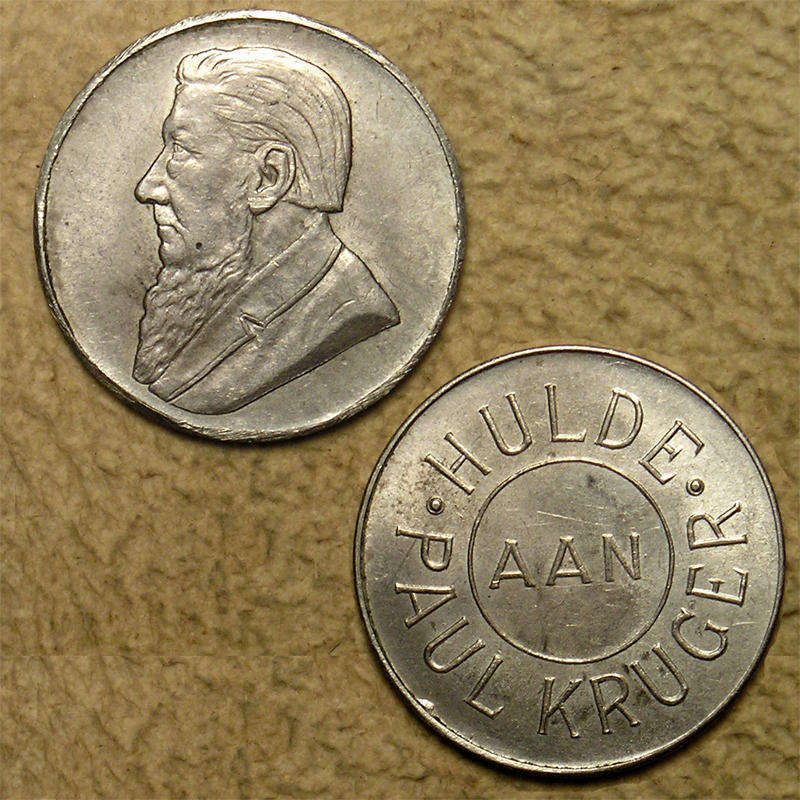 Z.A. Republiek: c1900 Kruger / Hulde aan Paul Kruger Medal