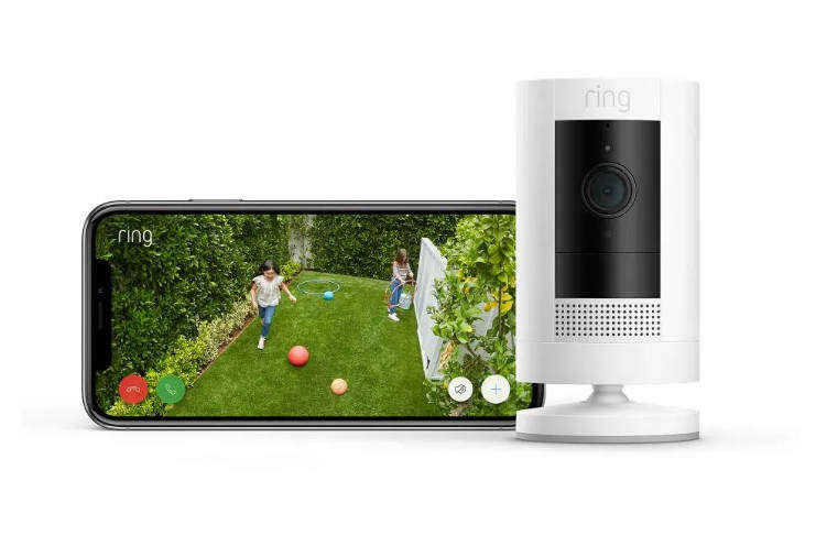 Ring Stick Up Cam Battery (White)