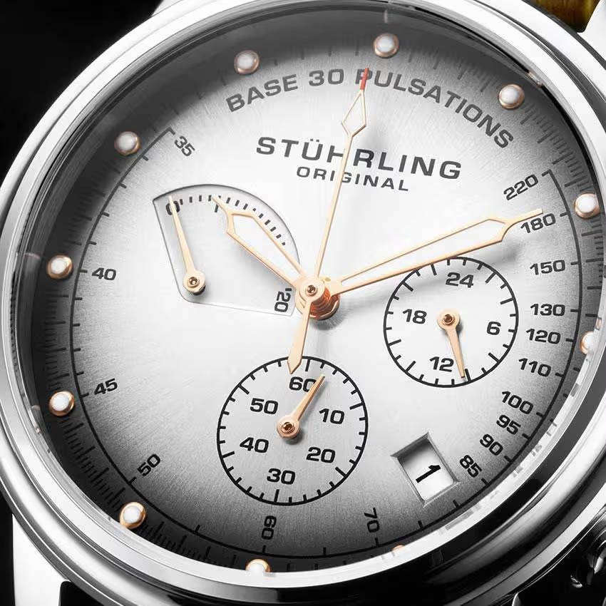 STUHRLING ORIGINAL® Men's Pulse Chronograph Watch