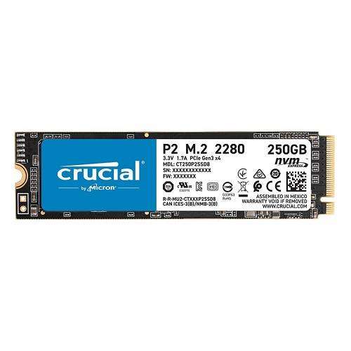 CRUCIAL 500 GB PCIE NVME M.2 SSD