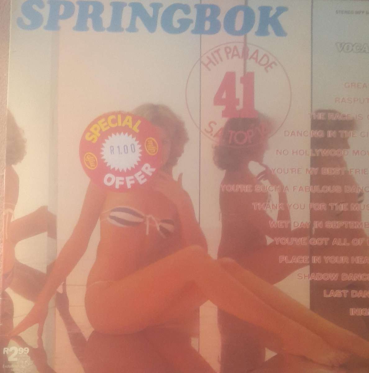 Springbok Hit Parade 41 Vinyl