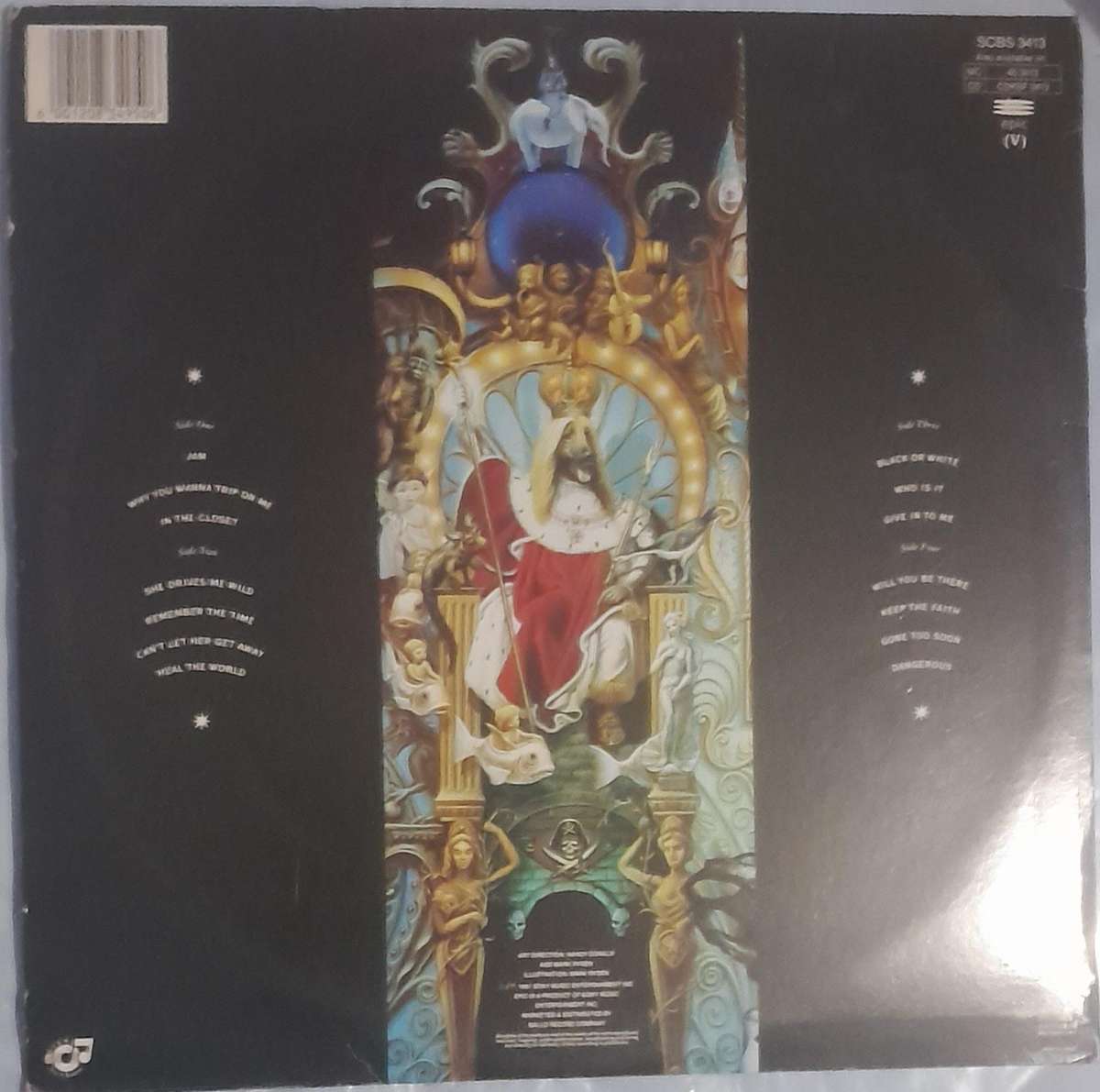 Michael Jackson Dangerous Double Vinyl
