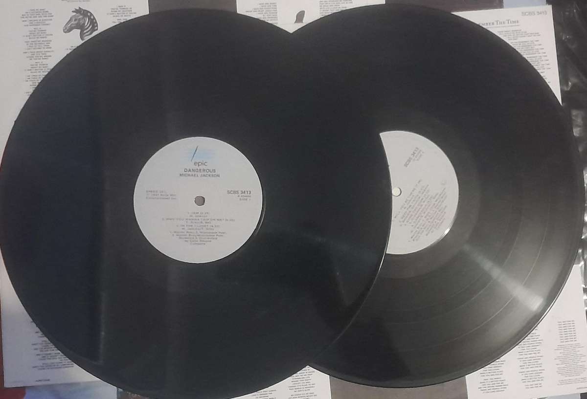 Michael Jackson Dangerous Double Vinyl