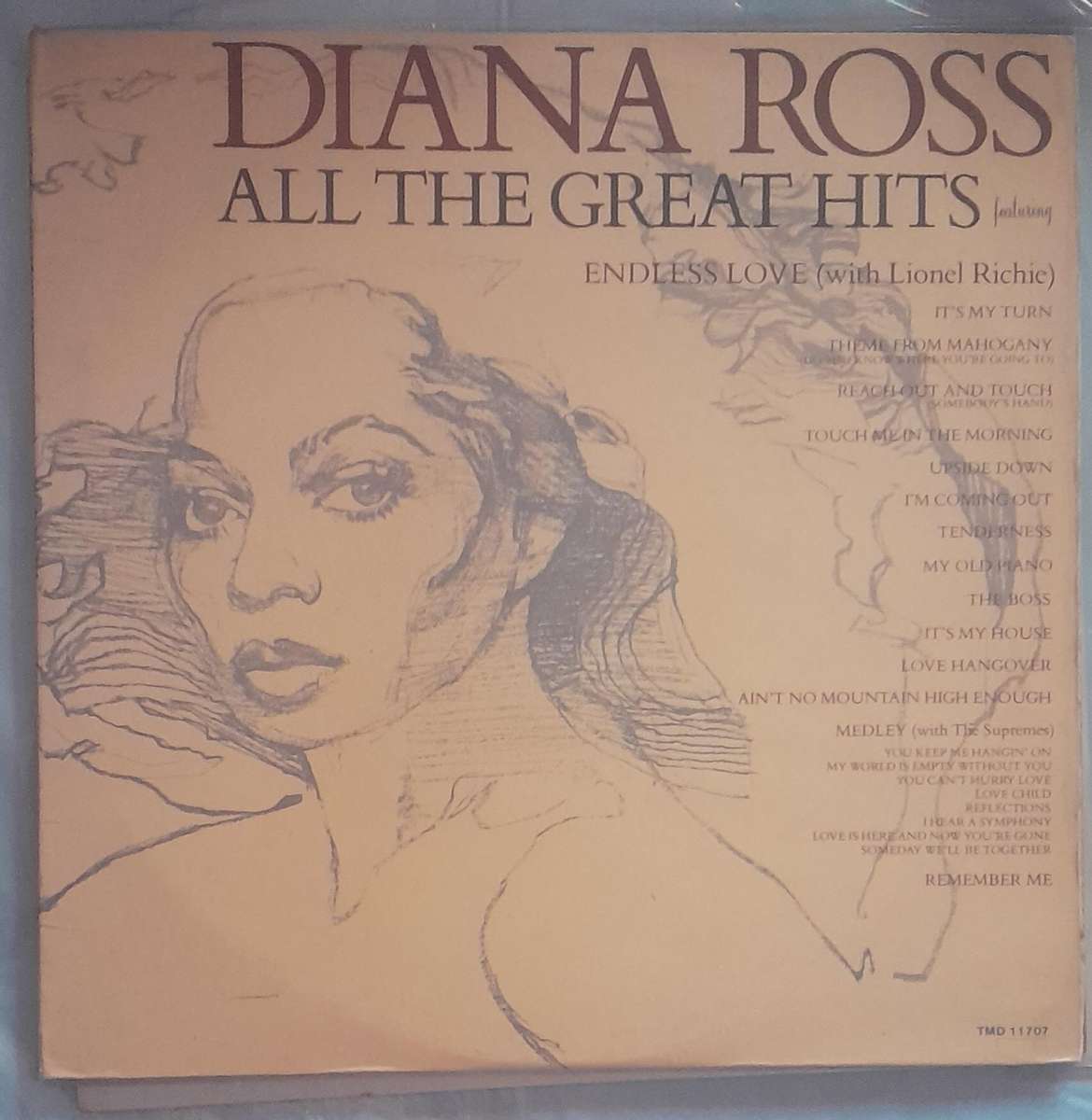 Diana Ross All The Greastest Hits Double Vinyl