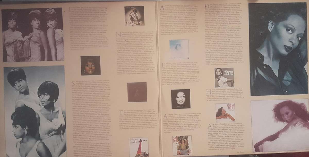 Diana Ross All The Greastest Hits Double Vinyl