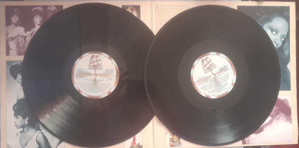 Diana Ross All The Greastest Hits Double Vinyl