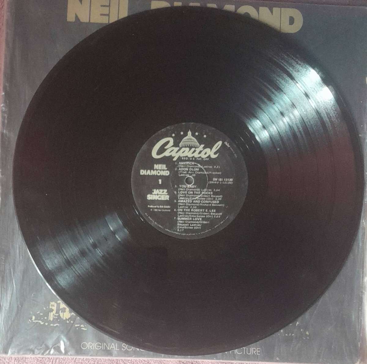 Neil Diamond The Jazz Singer Vinyl