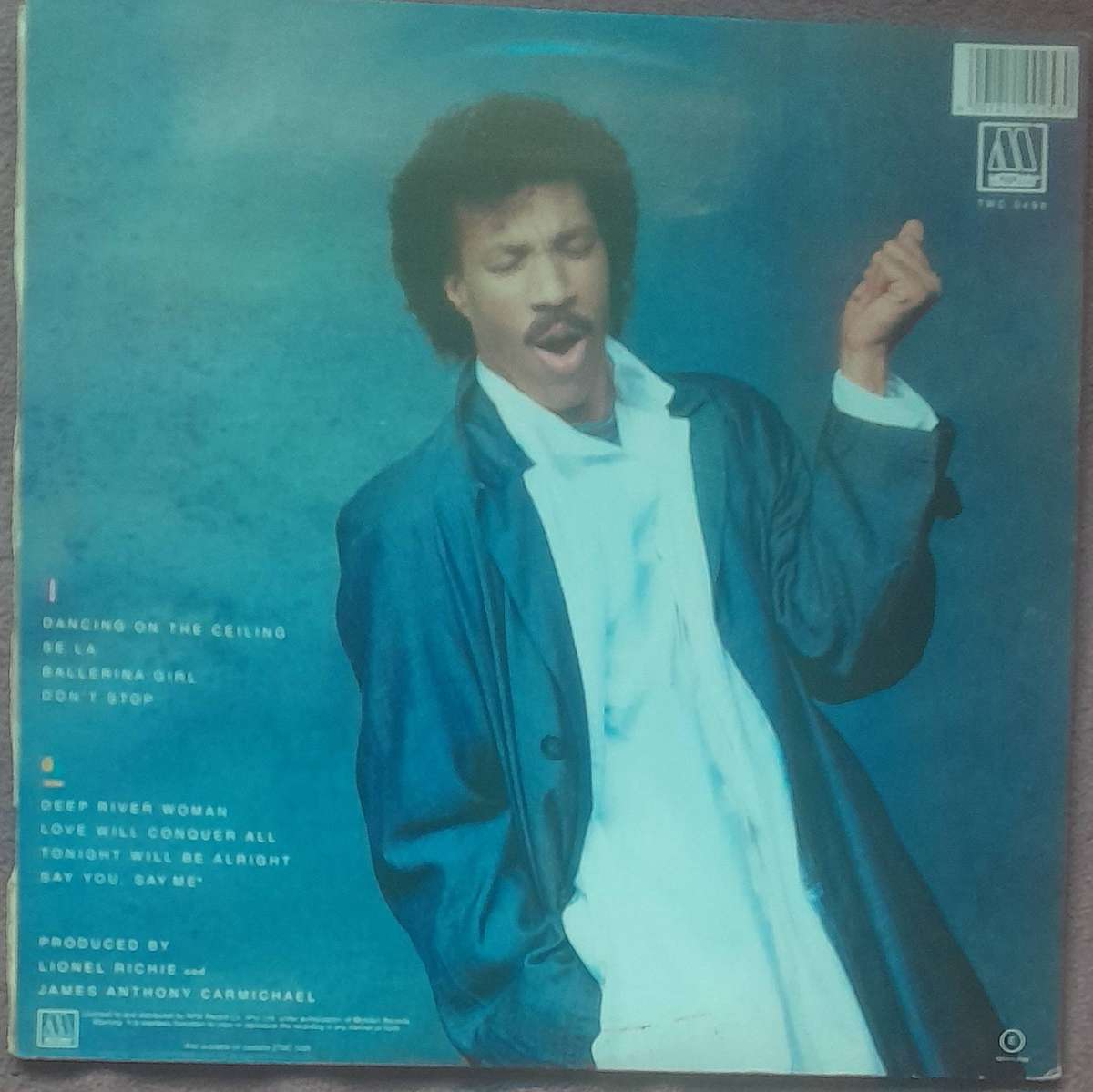 Lionel Richie Dancing On The Ceiling Vinyl