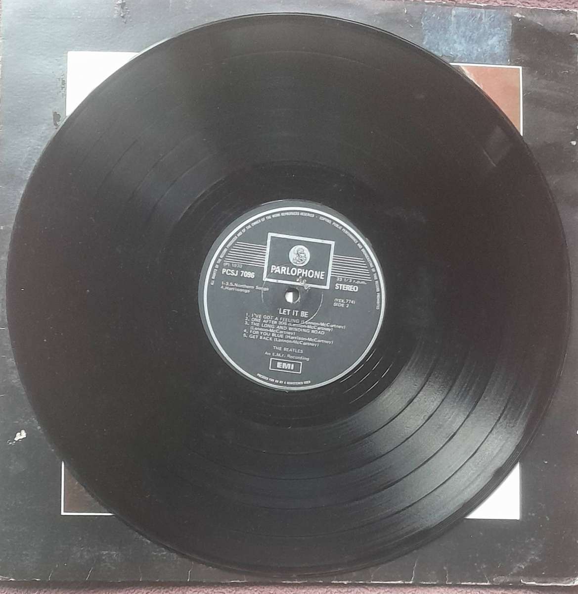 The Beatles Let It Be Vinyl