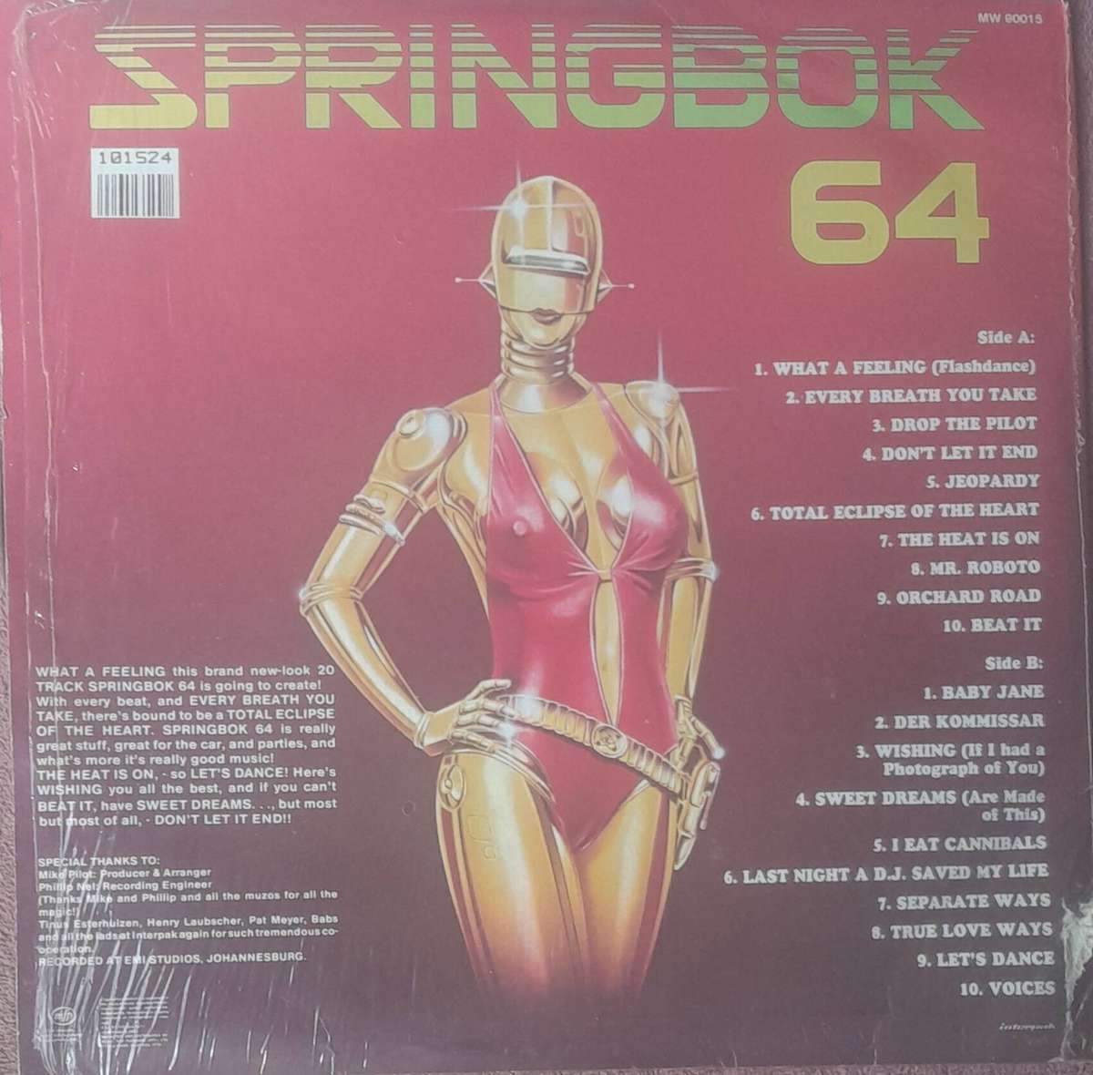 Springbok Hit Parade 64 Vinyl