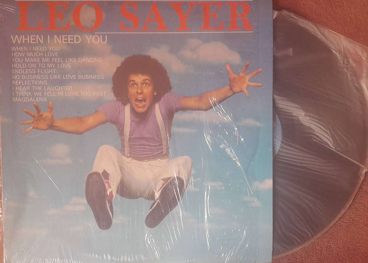 Leo Sayer When I Need You Vinyl