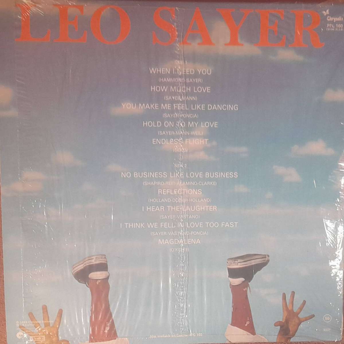 Leo Sayer When I Need You Vinyl