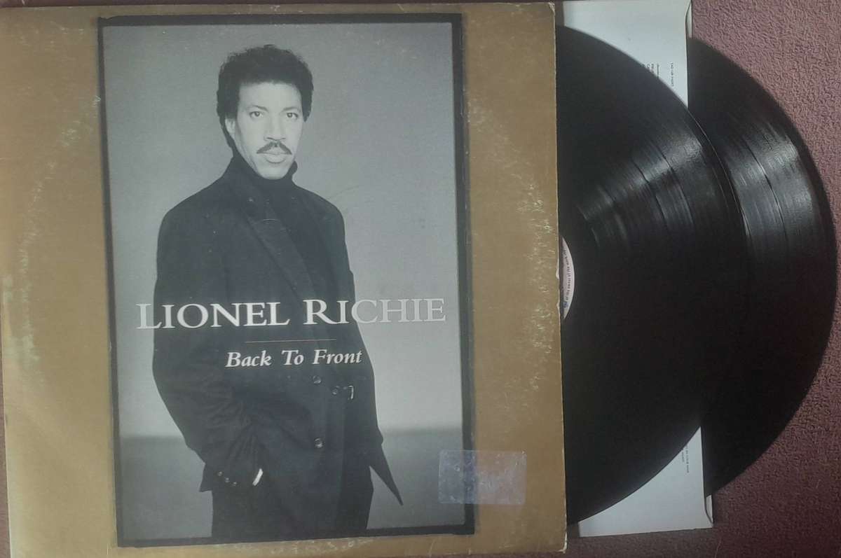 Lionel Richie Back To Front Double Vinyl