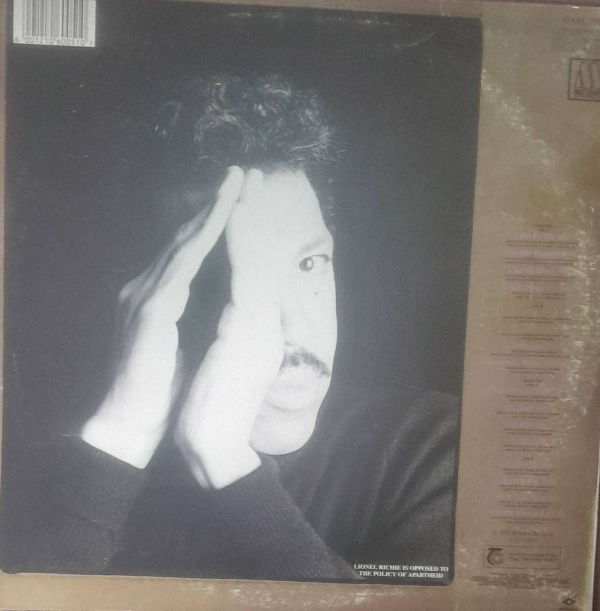 Lionel Richie Back To Front Double Vinyl